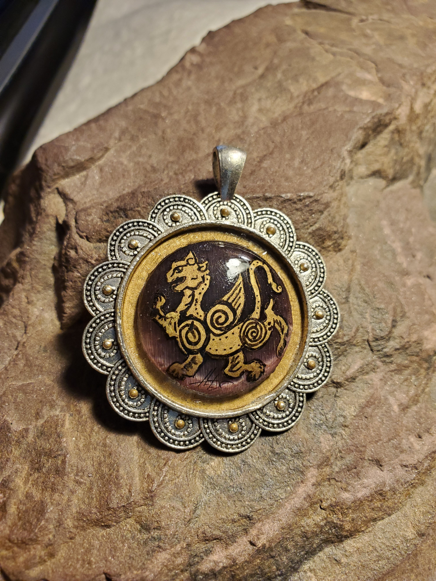 Scythian Cat Pendant