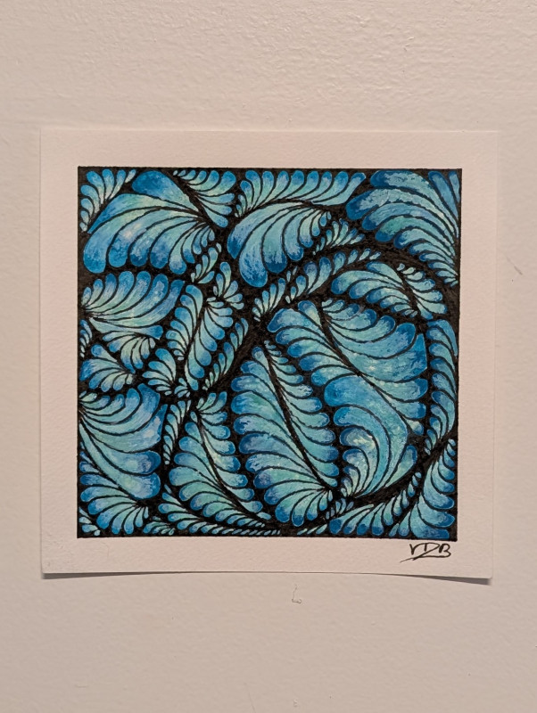"Water" Watercolor Painting