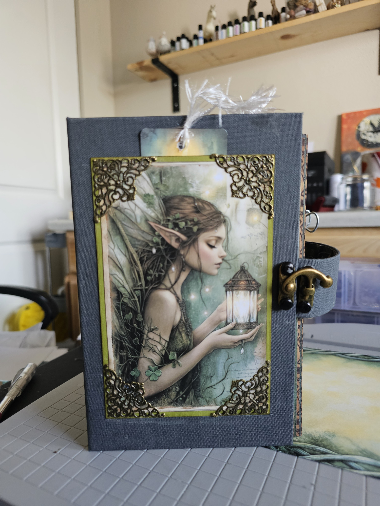 Celtic Fairy junk journal