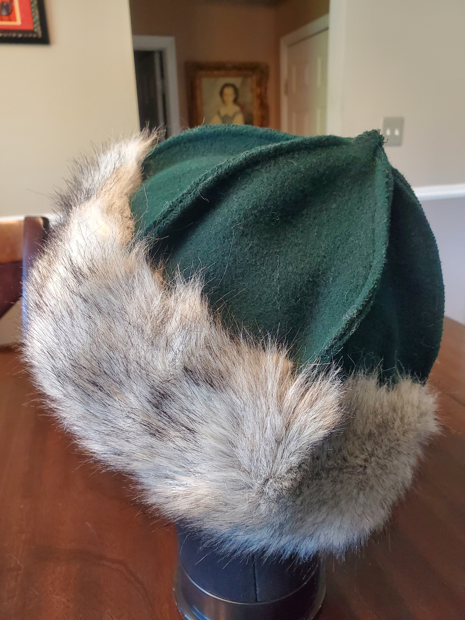 Viking Birka Hat Green Wool XL