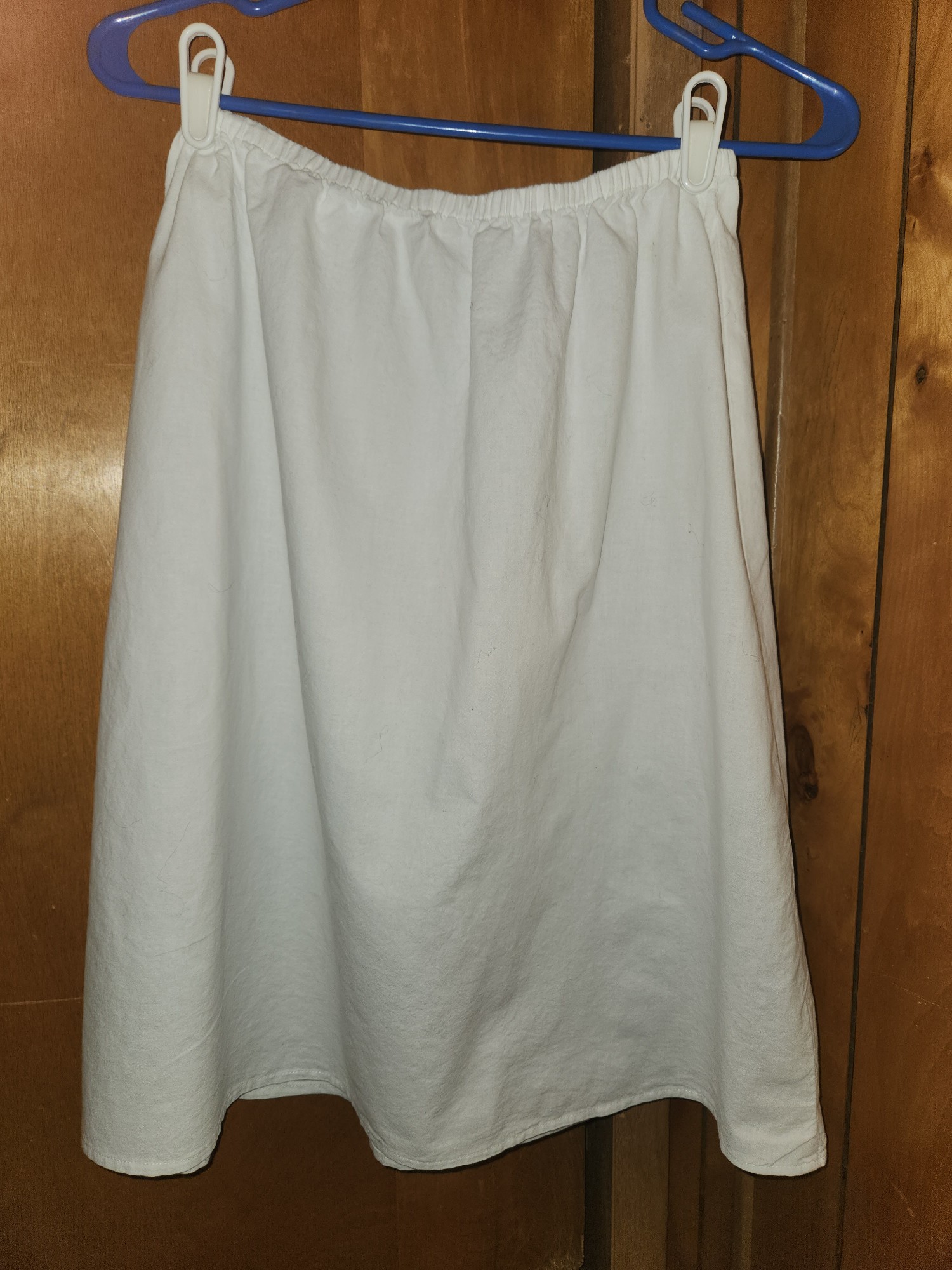 100% cotton half slip