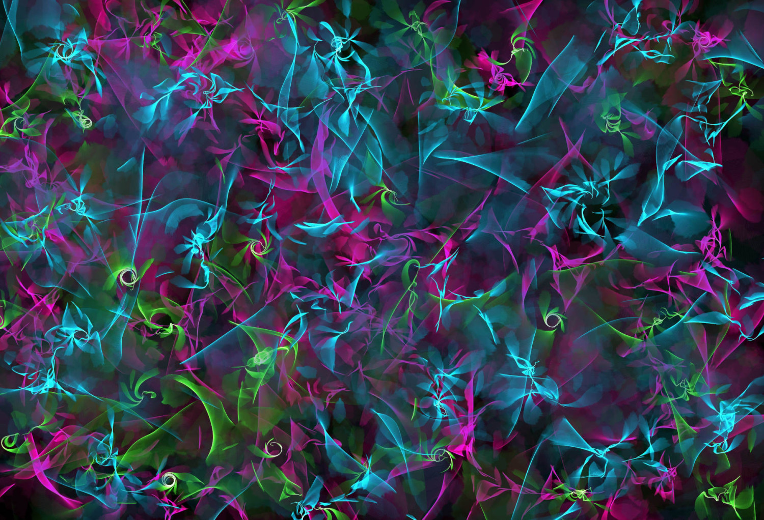 Garden of Color Digital Print