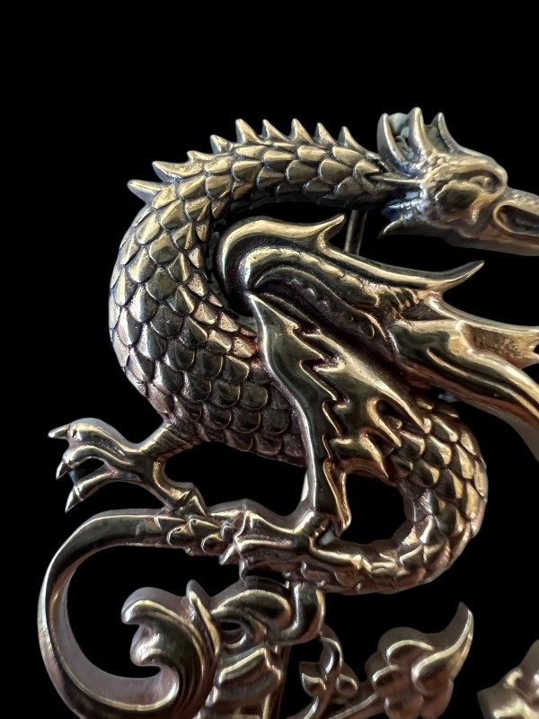 Medieval Style Dragon - 15th century - Medieval-Style Pin - Marginalia