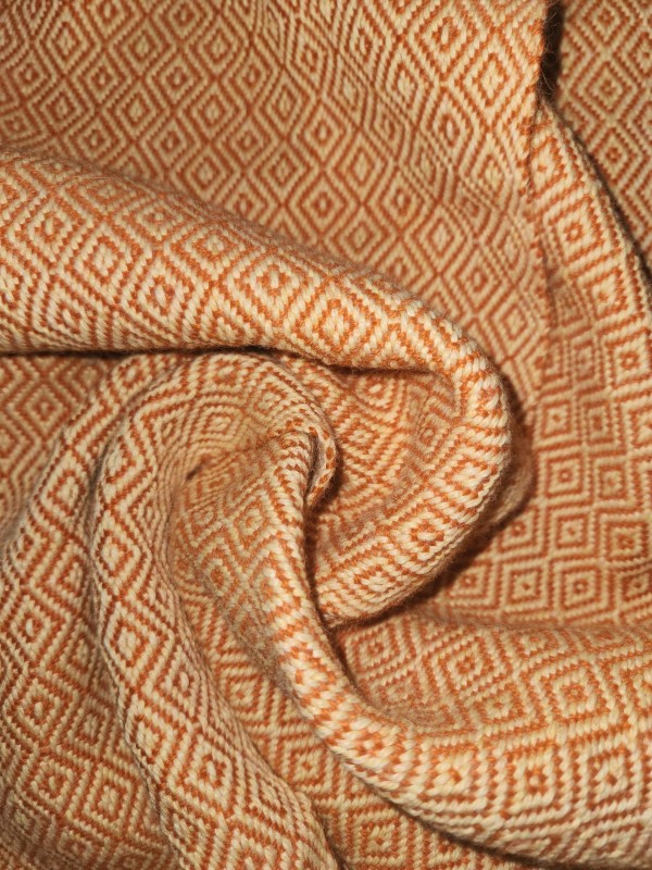 Tangerine and Lemon Scarf ***100% Alpaca***