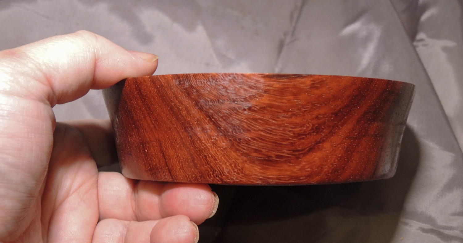 Padauk Bowl