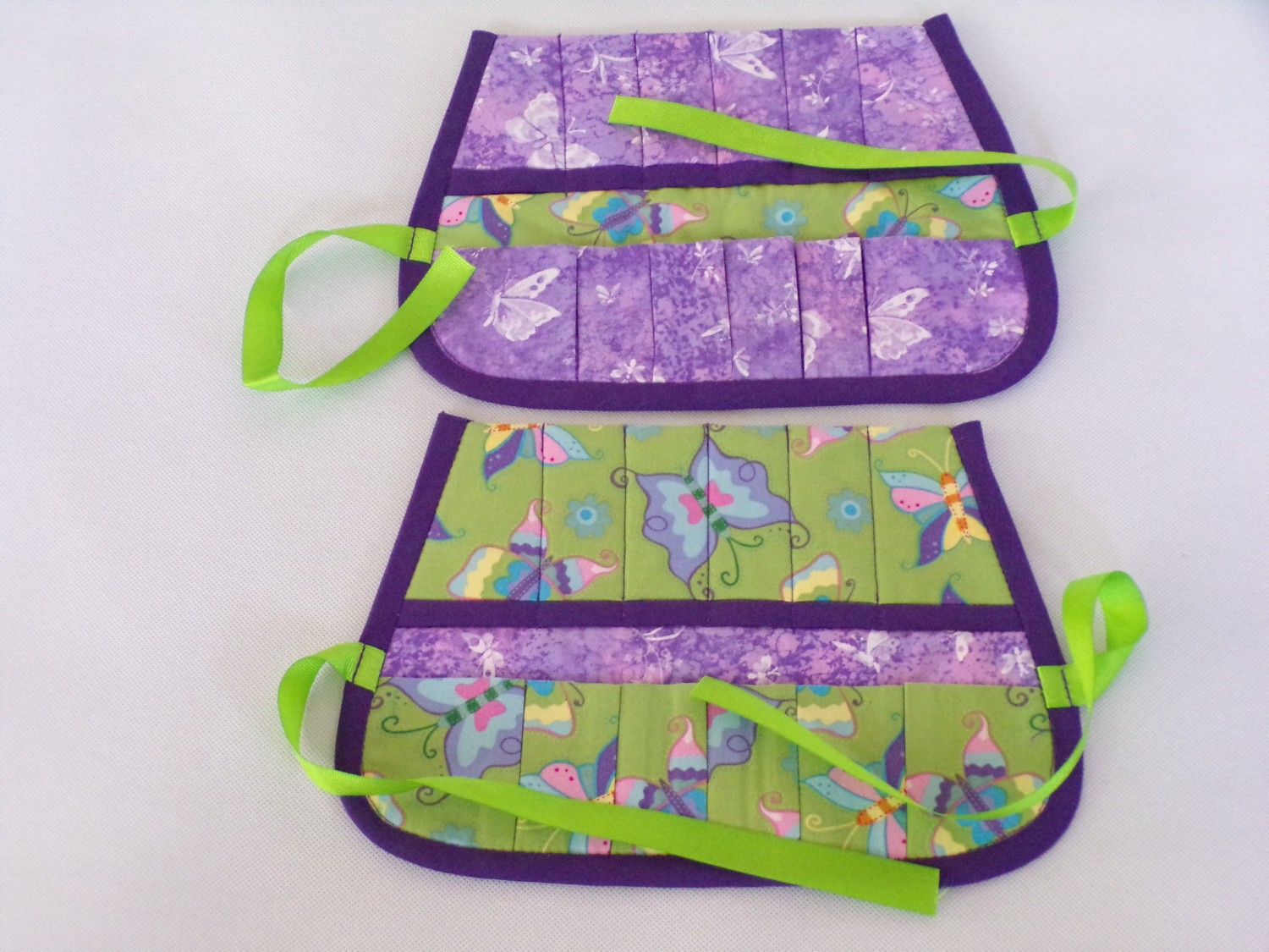 Spring themed cup caddy set of two