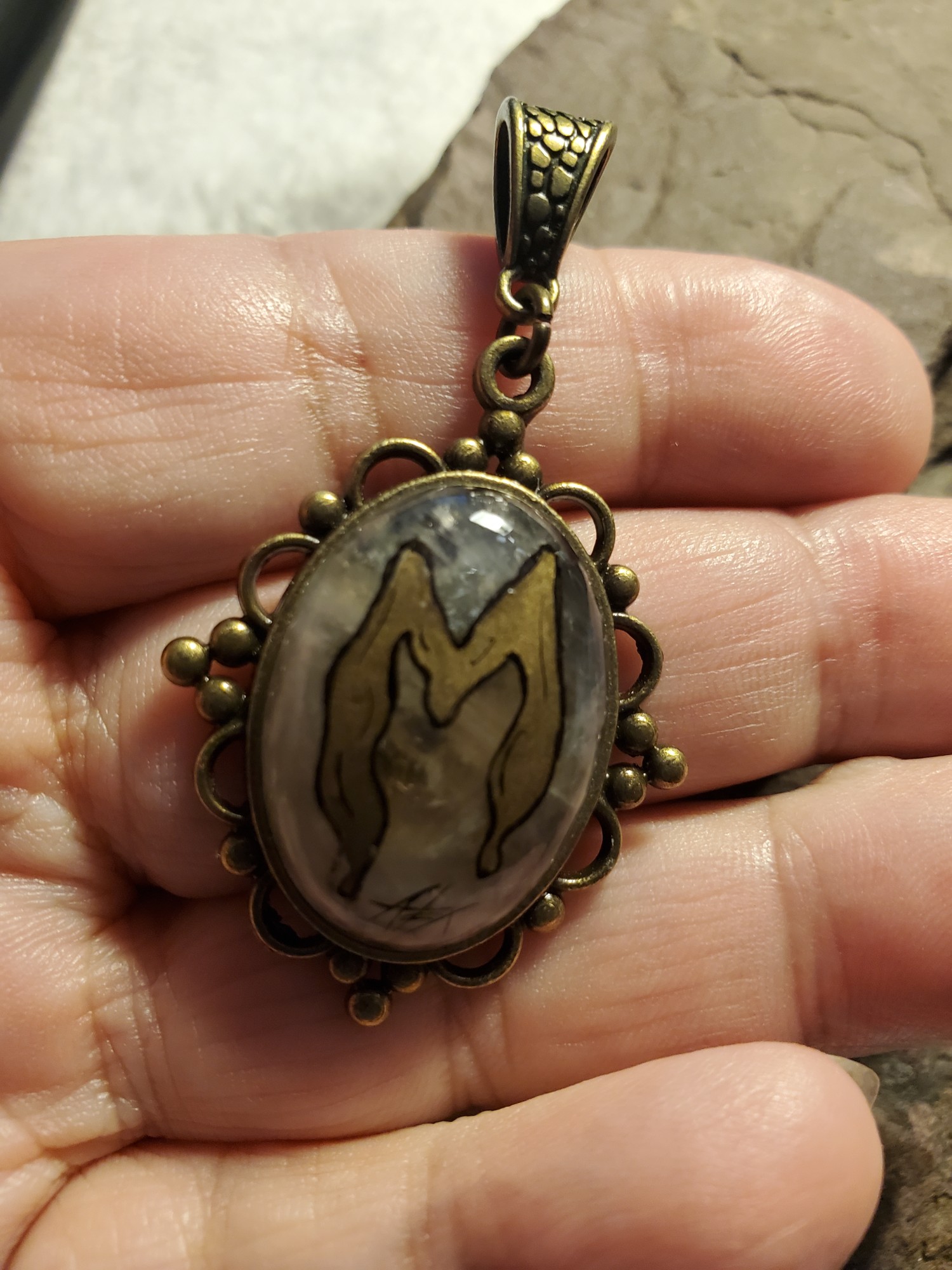 Maunche East Kingdom, Rock Crystal in Bronze