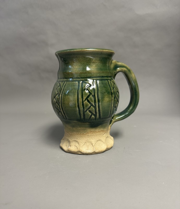 Green Medieval Mug