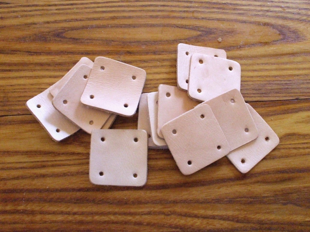 Leather Tablet-weaving Cards