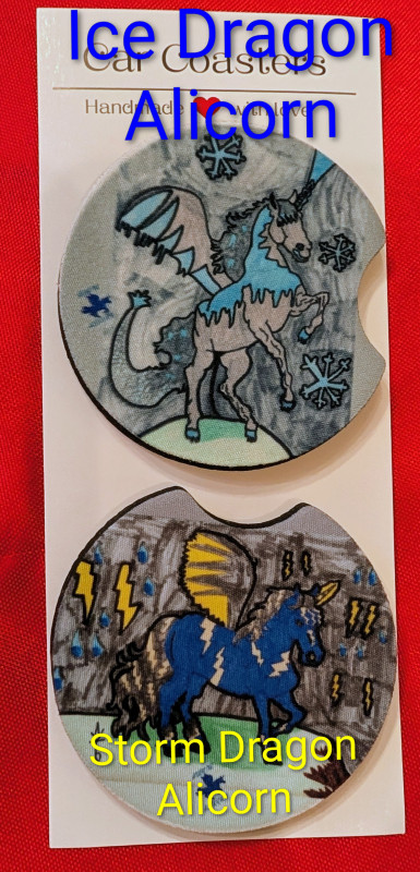 Original Art Car Coasters - Various Designs