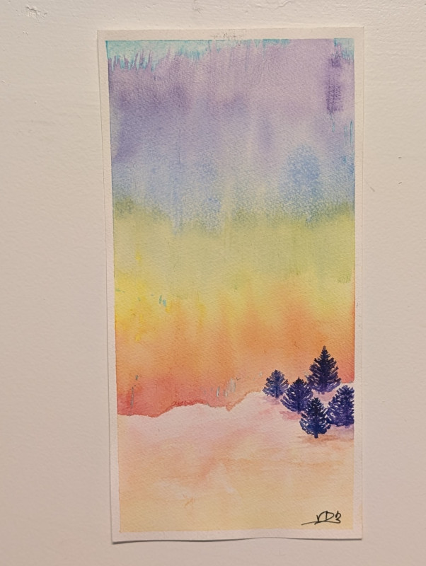 "Bifrost" Watercolor Painting