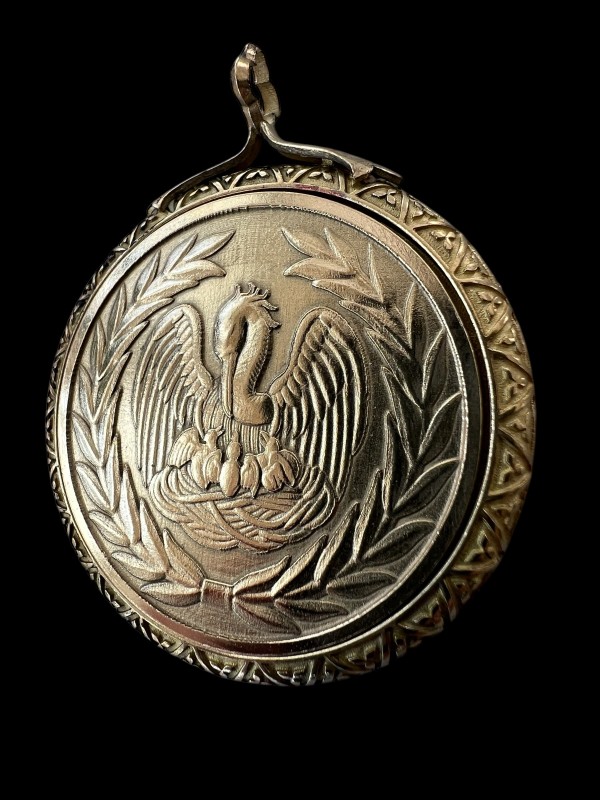 Multiple Peerage Medallion - Nickel Silver Inset