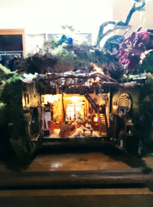 Fairy Library that opens