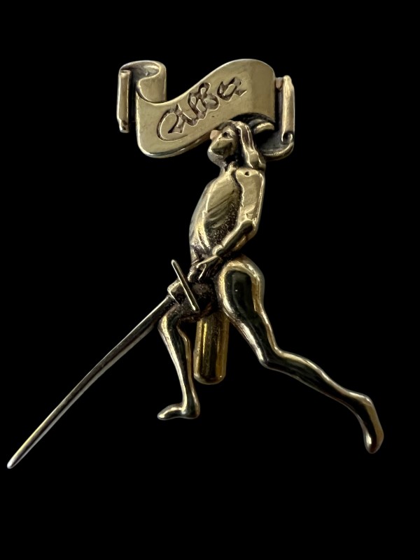 German guard pins - HEMA - German Tradition - Liechtenauer - Peter von Danzig - Messerfechten - German Fighting Style - Brooch - Pin - Medieval