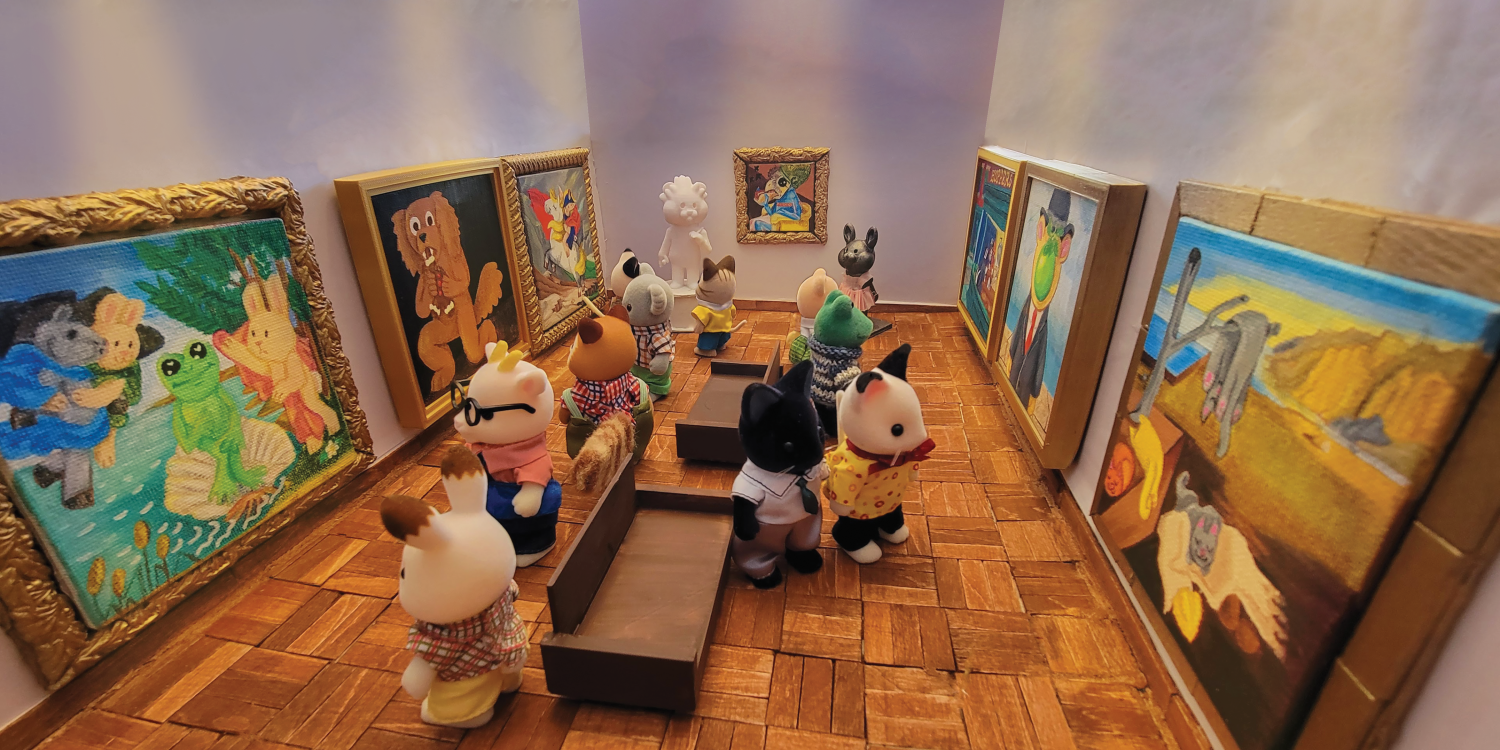 Reception at Thistledown Gallery