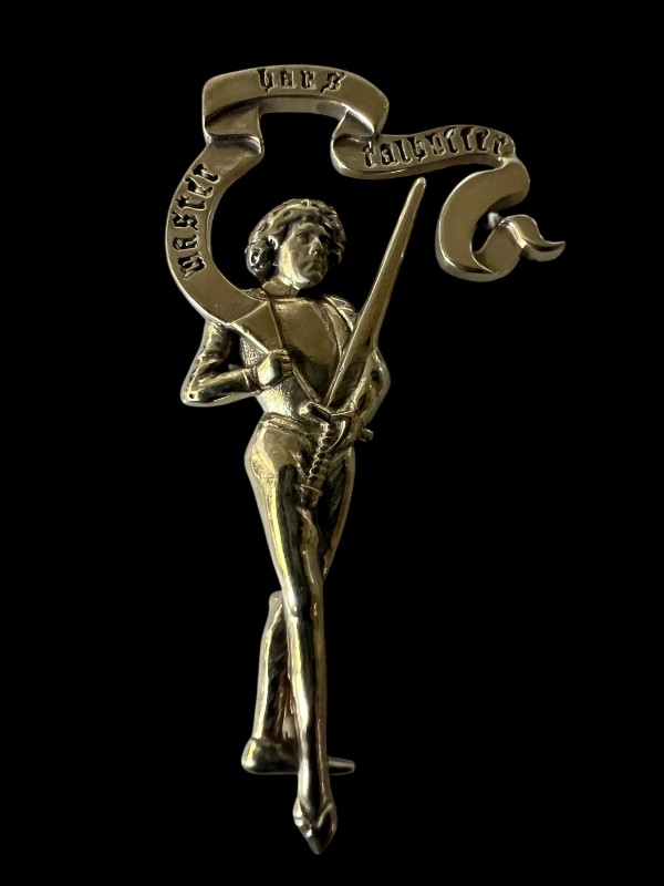 Hans Talhoffer - German Fighting Style - Brooch - Pin - Medieval