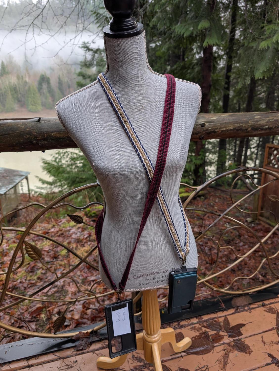 Crossbody phone strap. Hand woven. Custom orders welcome
