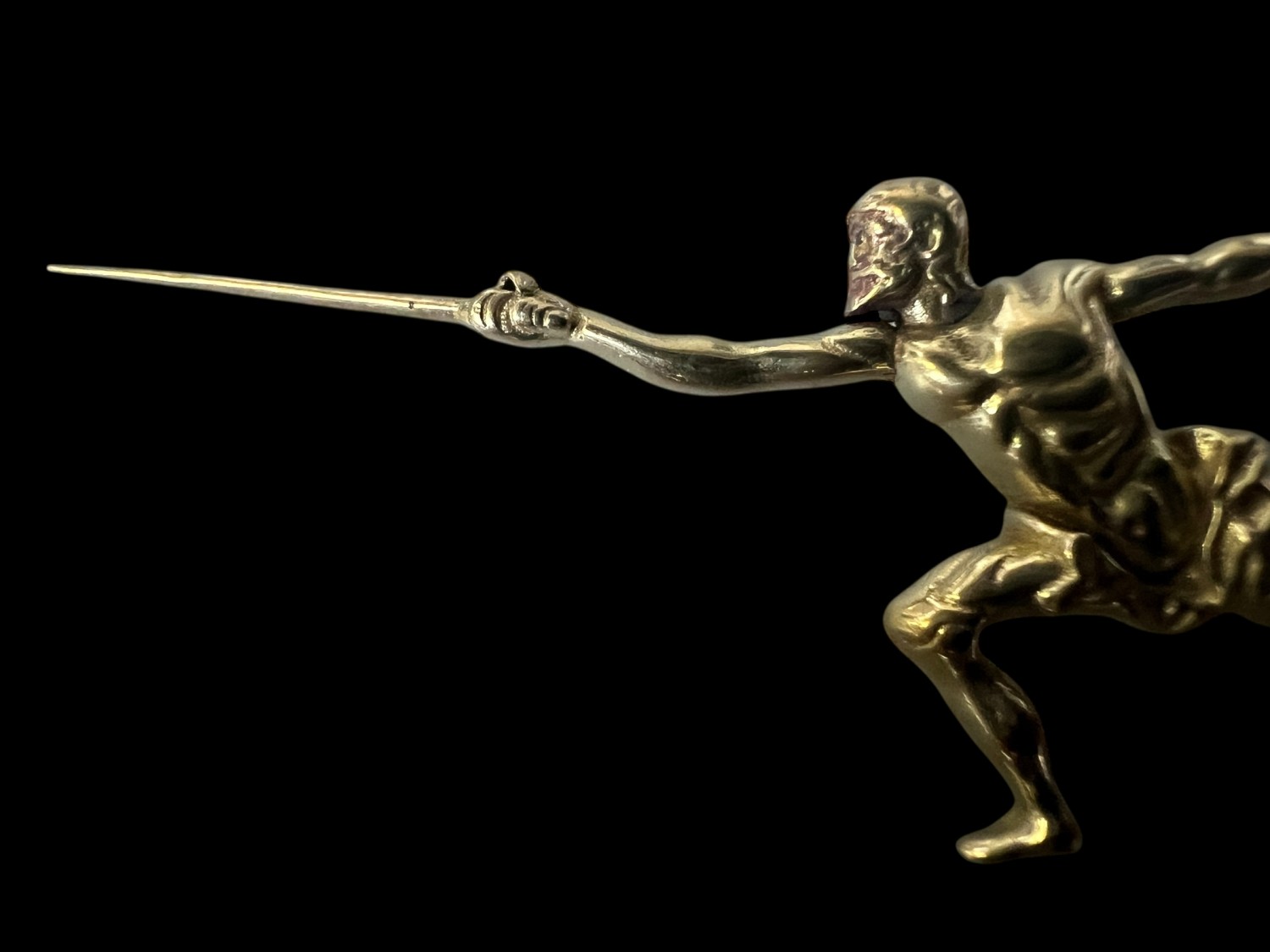 Capo Ferro - Rapier - Italian-style - Brooch - Pin - Medieval