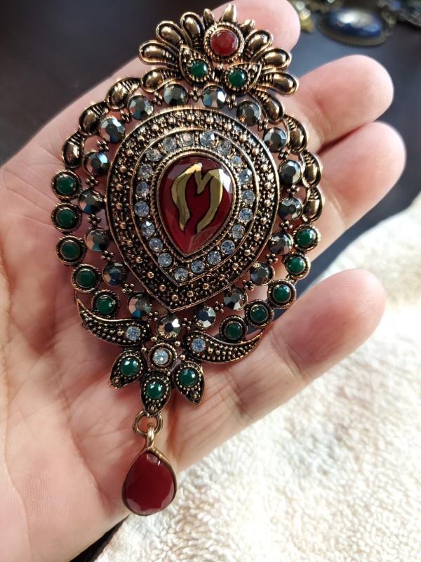Maunche Turkish style Statement Brooch