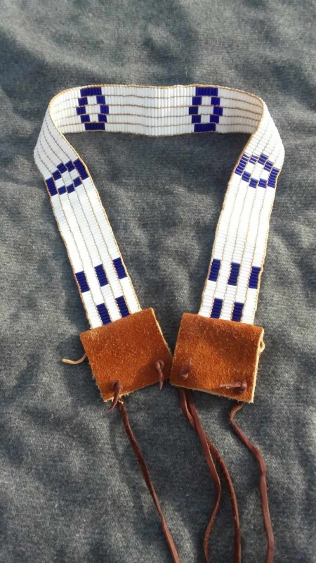 Handmade Wampum Belt Strap Beadwork