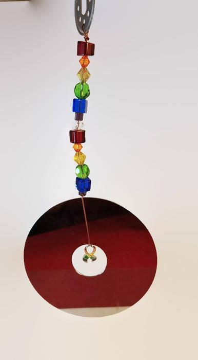 Pride computer hard drive platter suncatcher