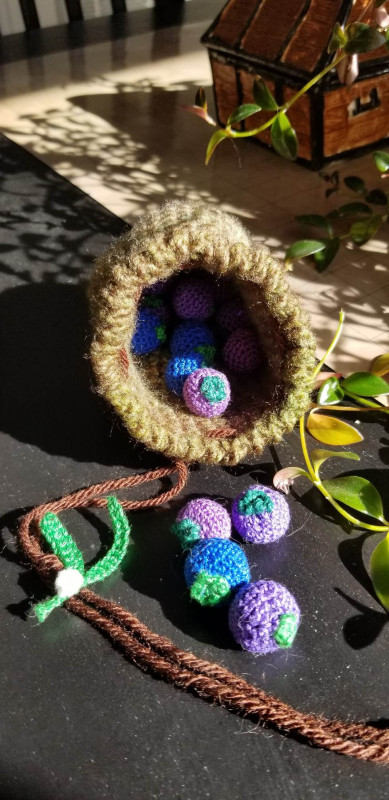 Druid Goodberry TTRPG crochet set