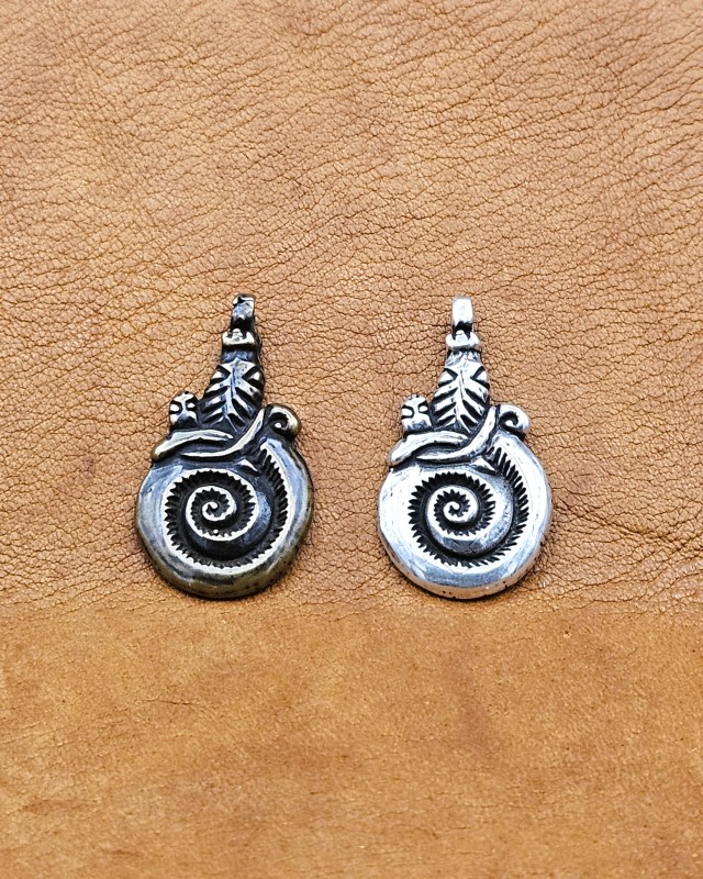 Viking Age serpent pendant