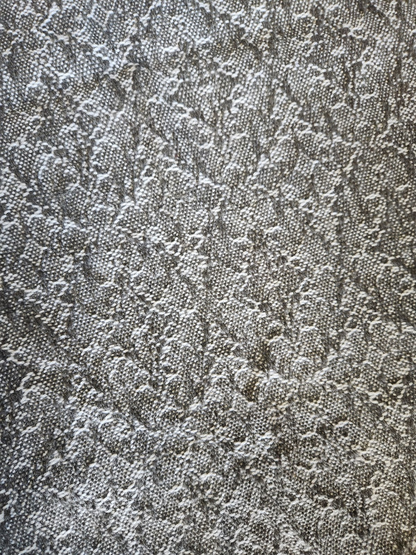 Snakeskin Motif Shawl ***100%  Alpaca***