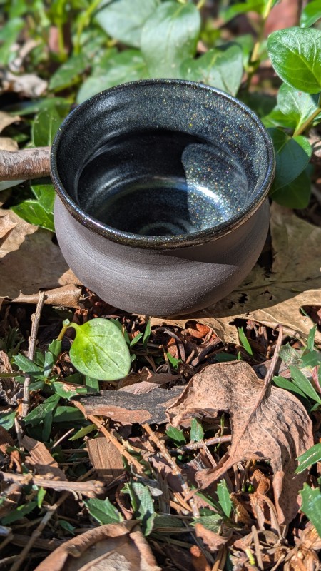ceramic drinking cup