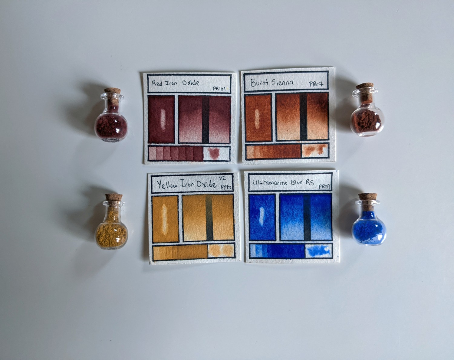 Earth Primary Set | Handmade Watercolors