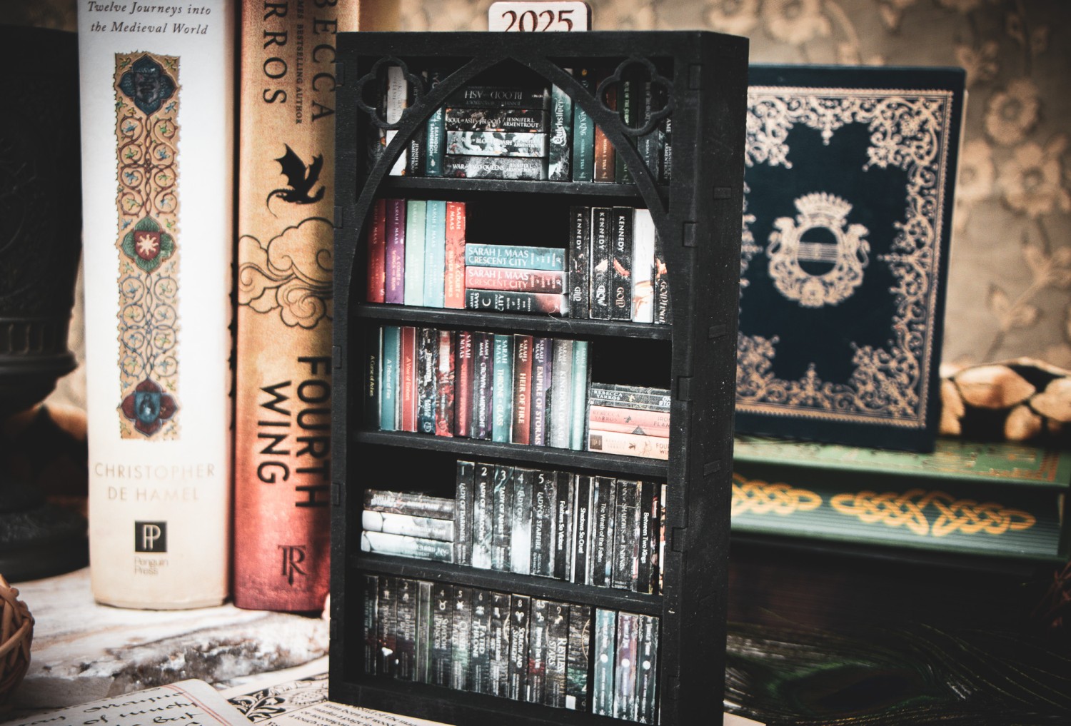 The Cathedral Archivist: A DIY Gothic Miniature Library