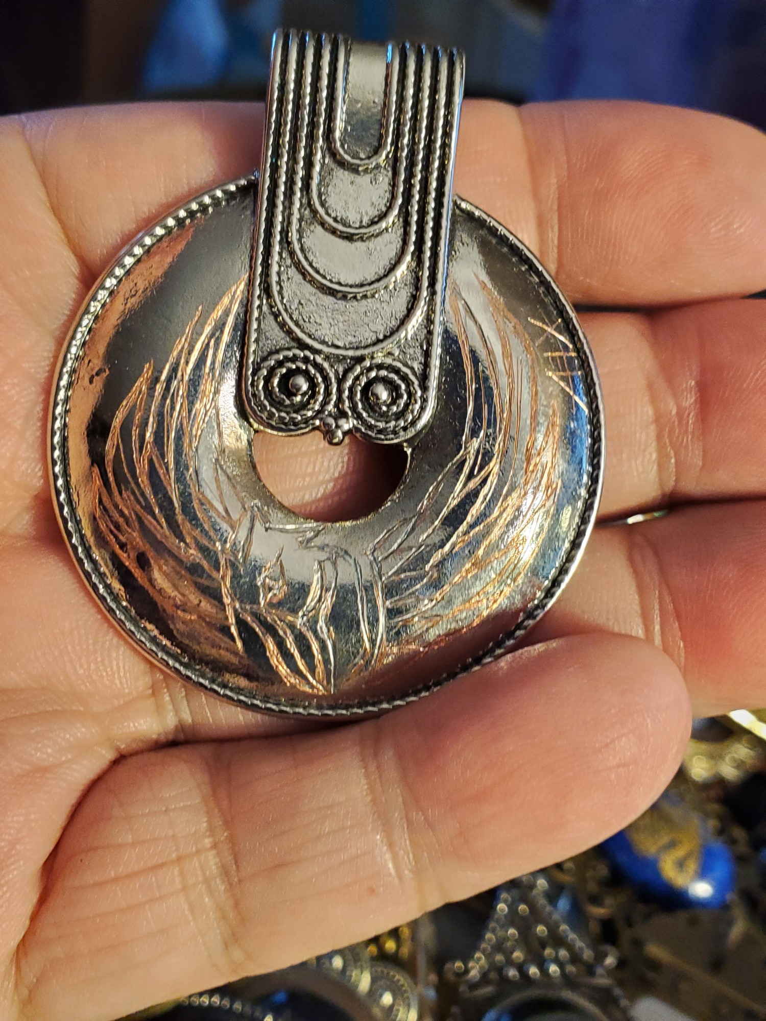 Early Period Stealth Pelican Pendant