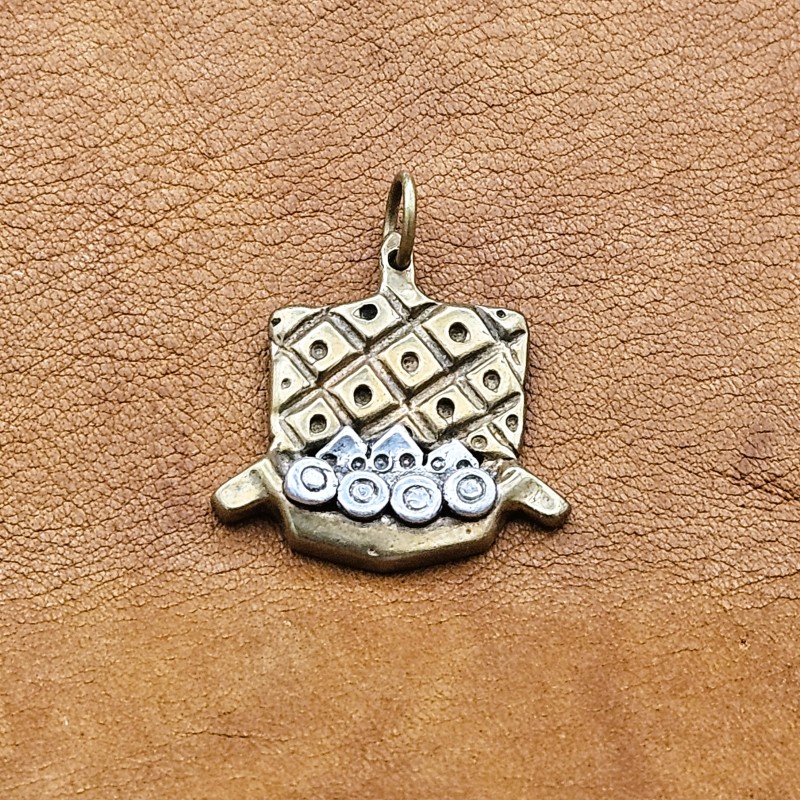 Viking ship pendant