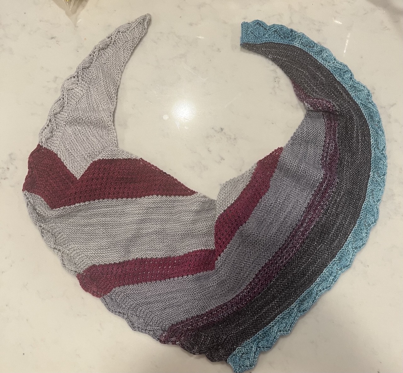 Sugarplum Shawl