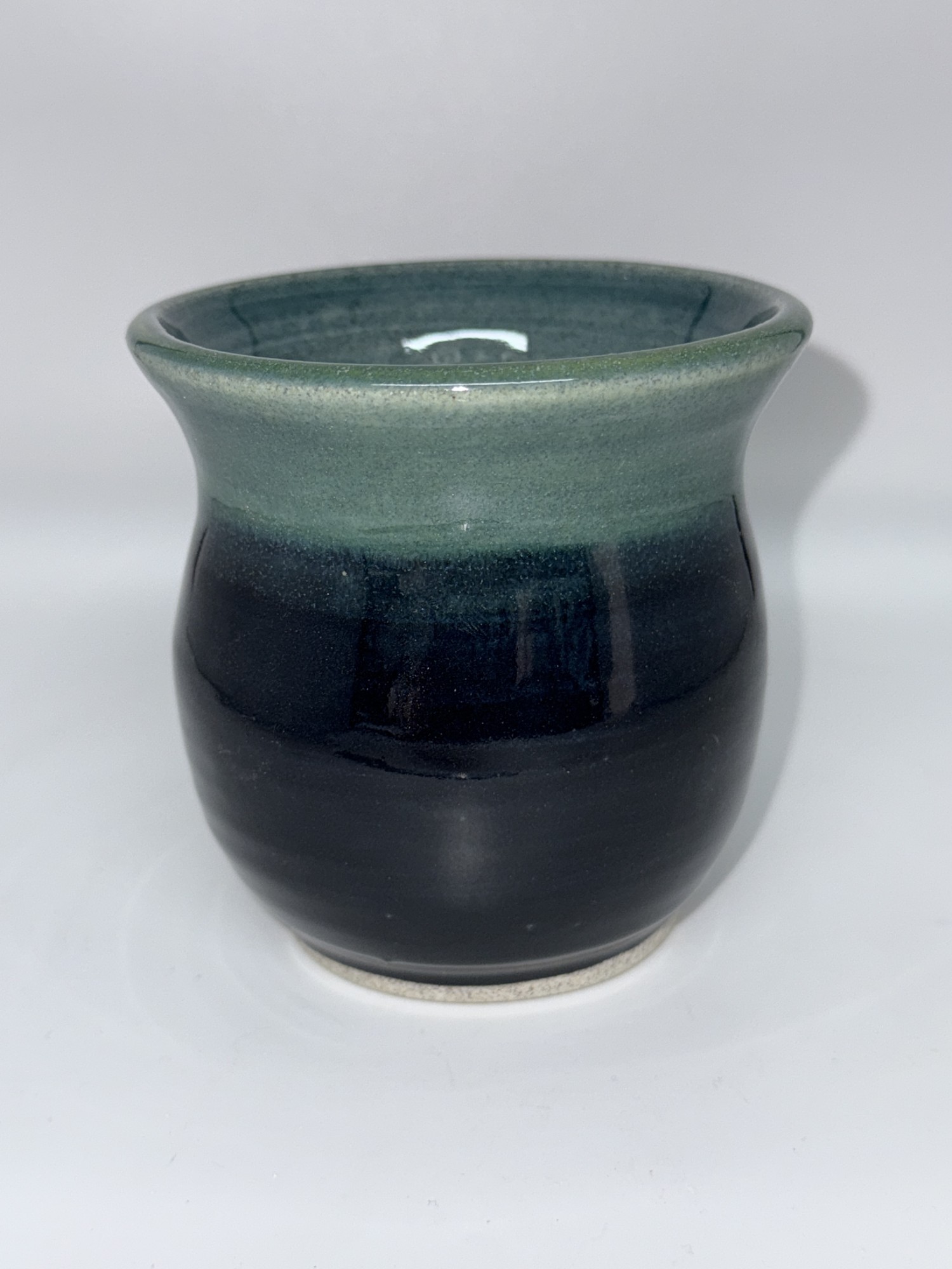 Teal and Black Cup