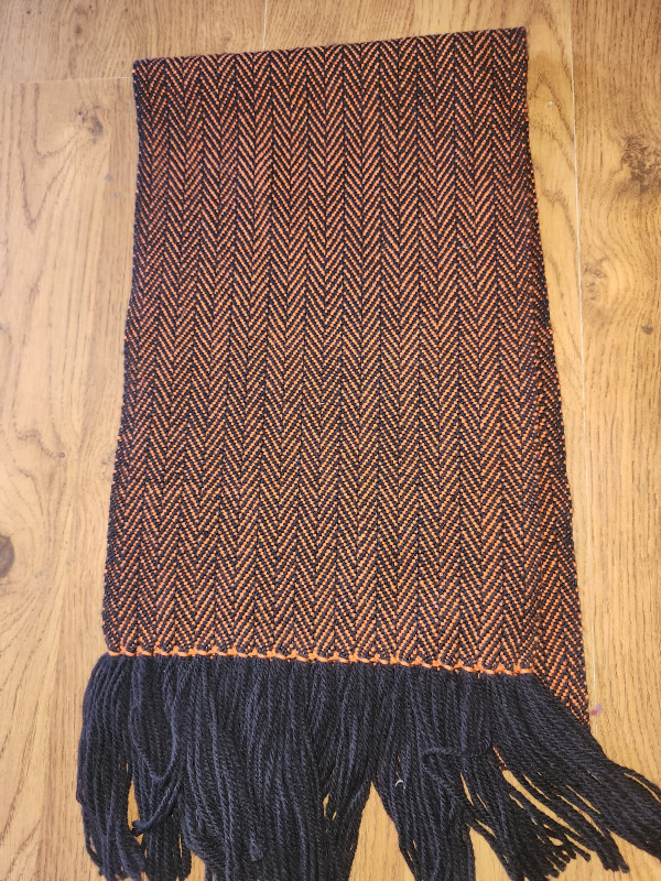 Norse/Viking Panel – Black & Neon Orange