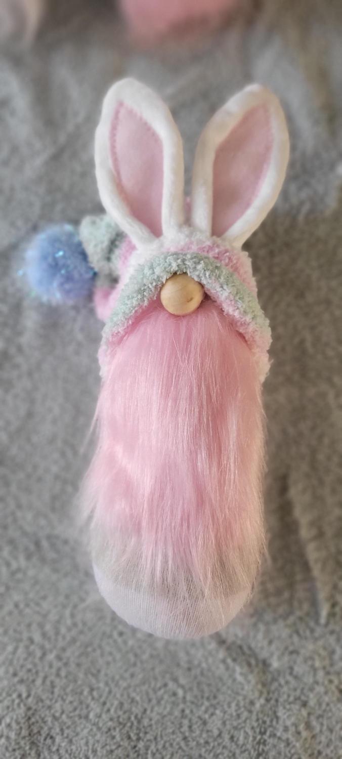 Easter Bunny Poseable Ears Gonk Gnome Decor