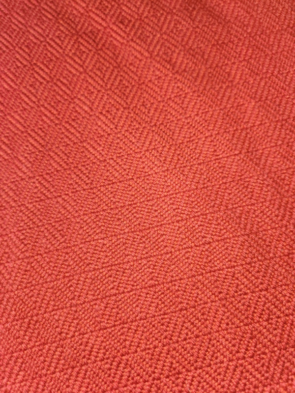 Norse/Viking Apron Panel Blank Two-Tone Red