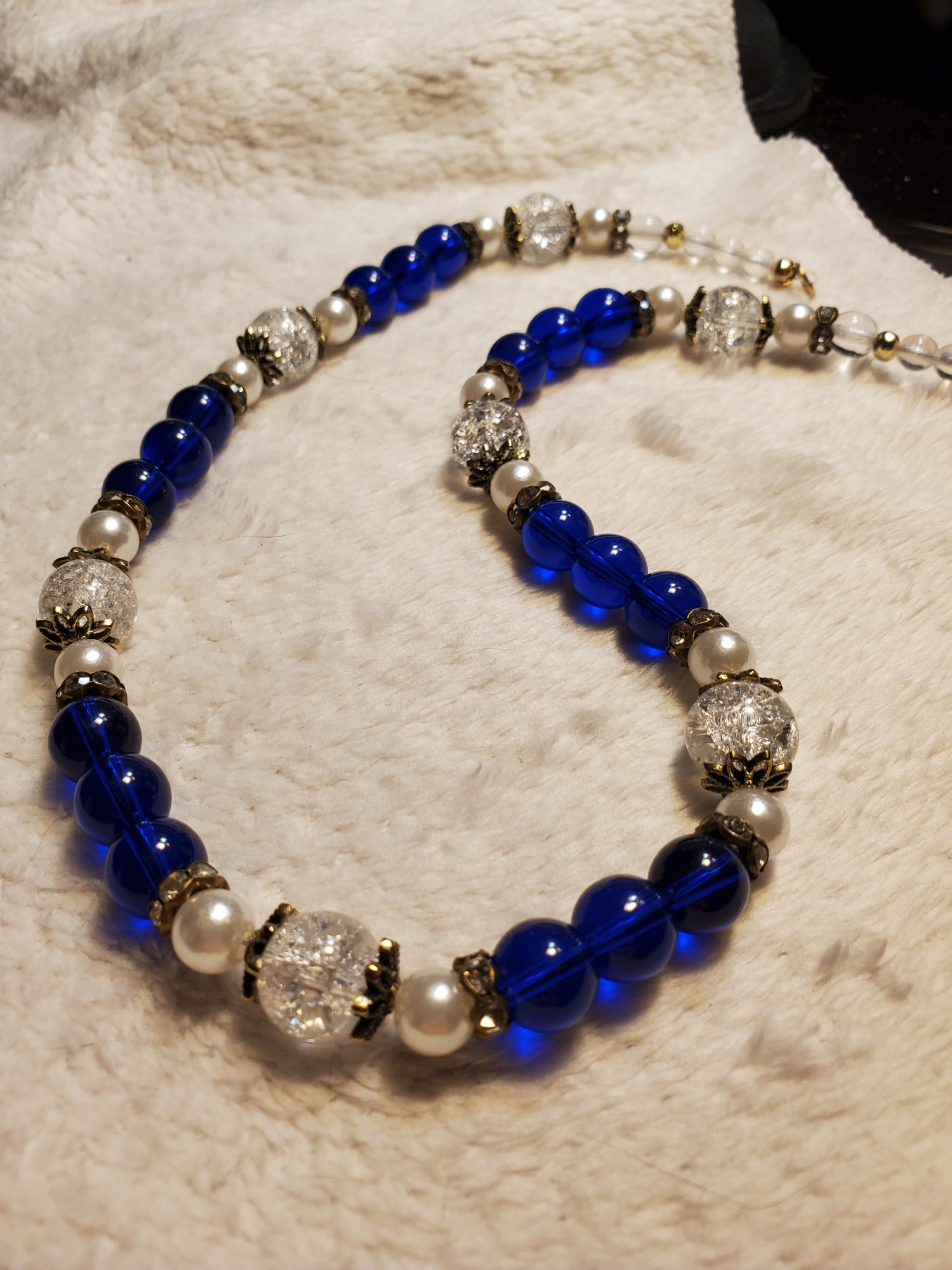 Shimmer Blue Necklace