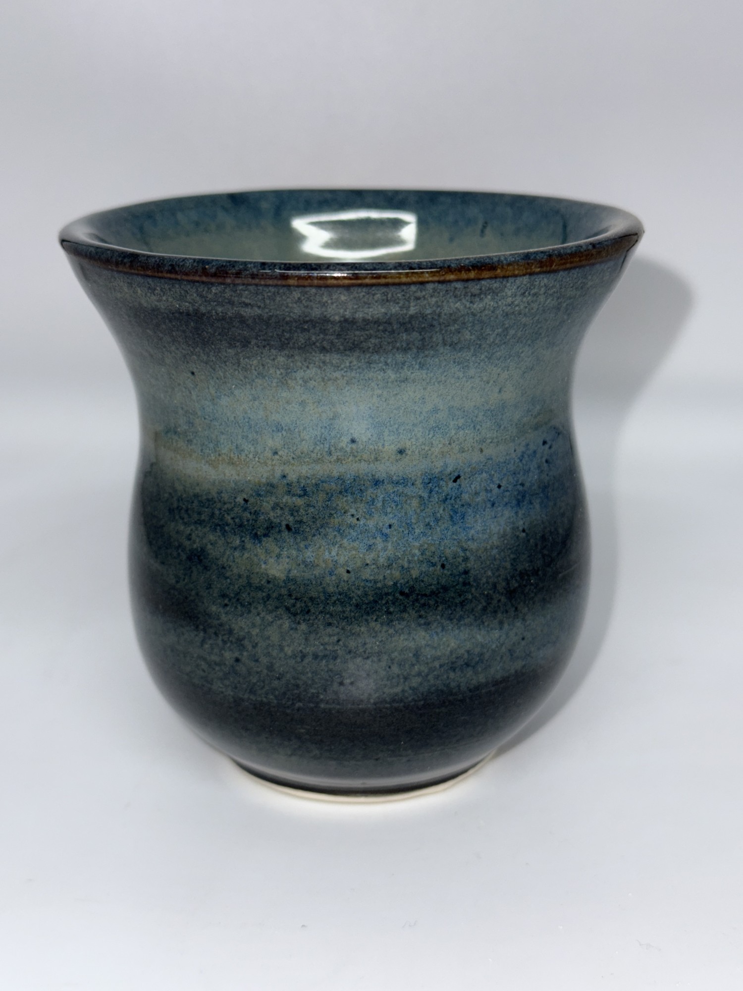 Blue Mottled Cup