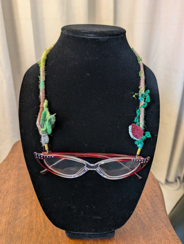 Felted Vine Glasses Holder Eyewear Strap