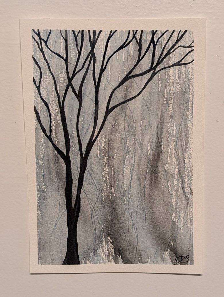 "The Bleak" Watercolor Painting