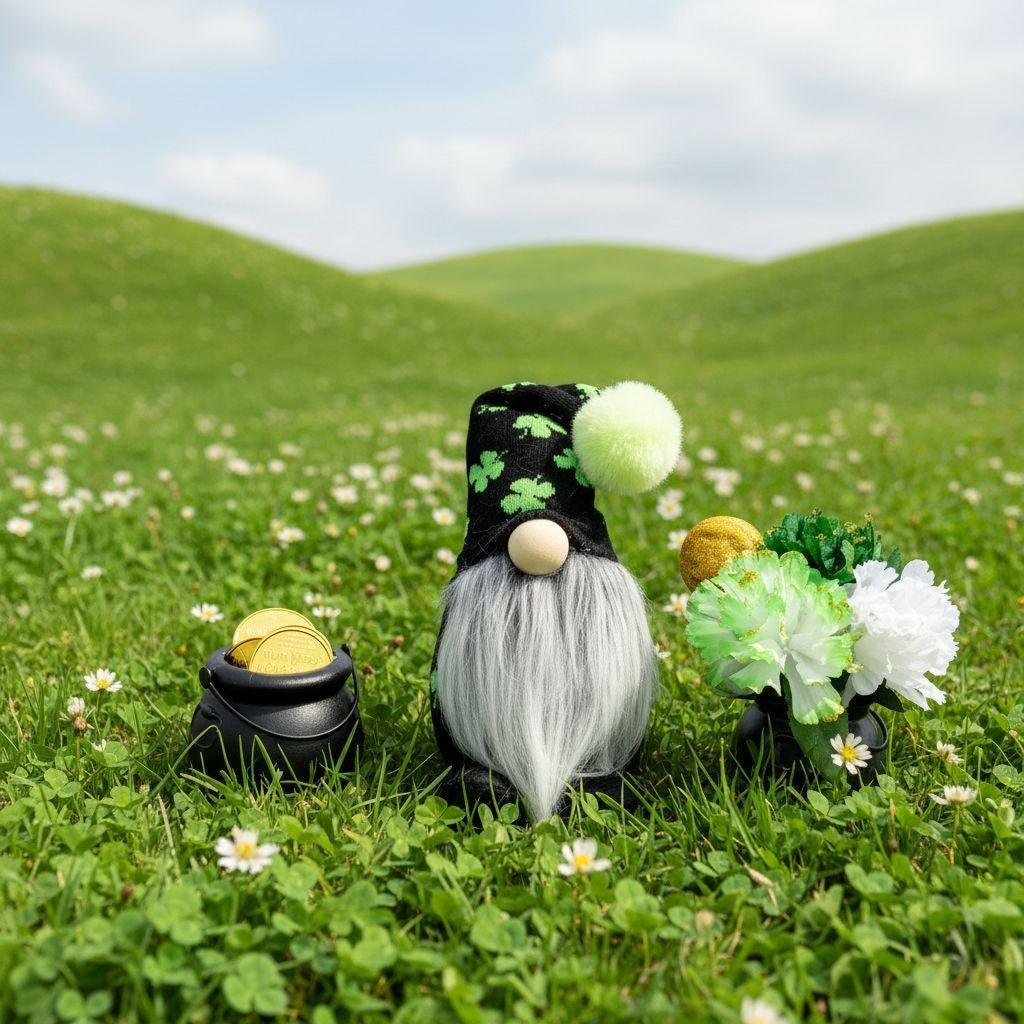 St Patrick's Day Leprechaun Gnome