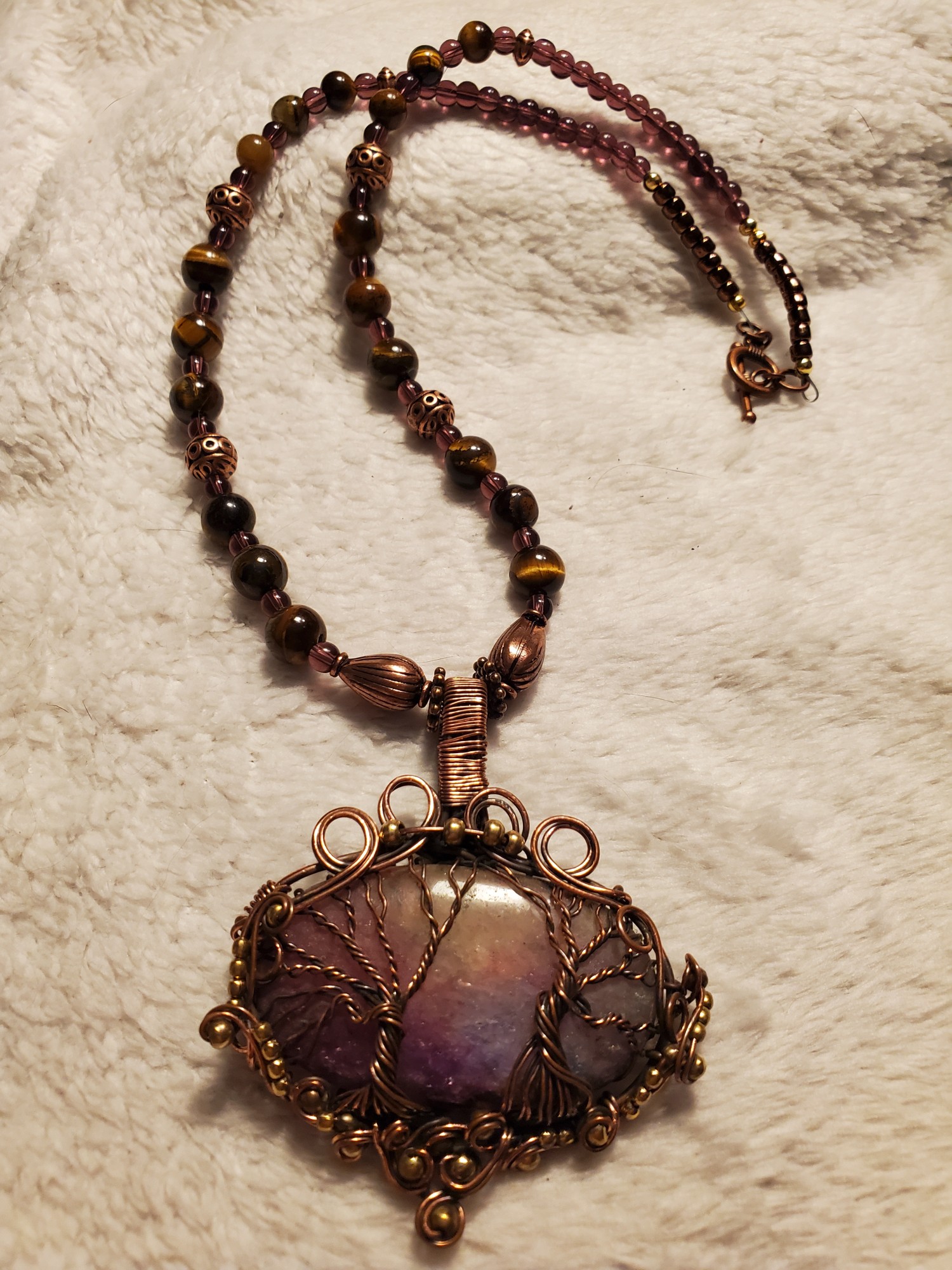 Two Souls Solar Quartz Necklace