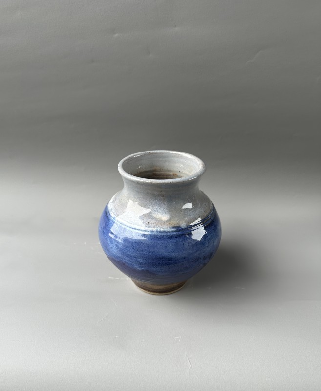 Blue Ceramic Vase