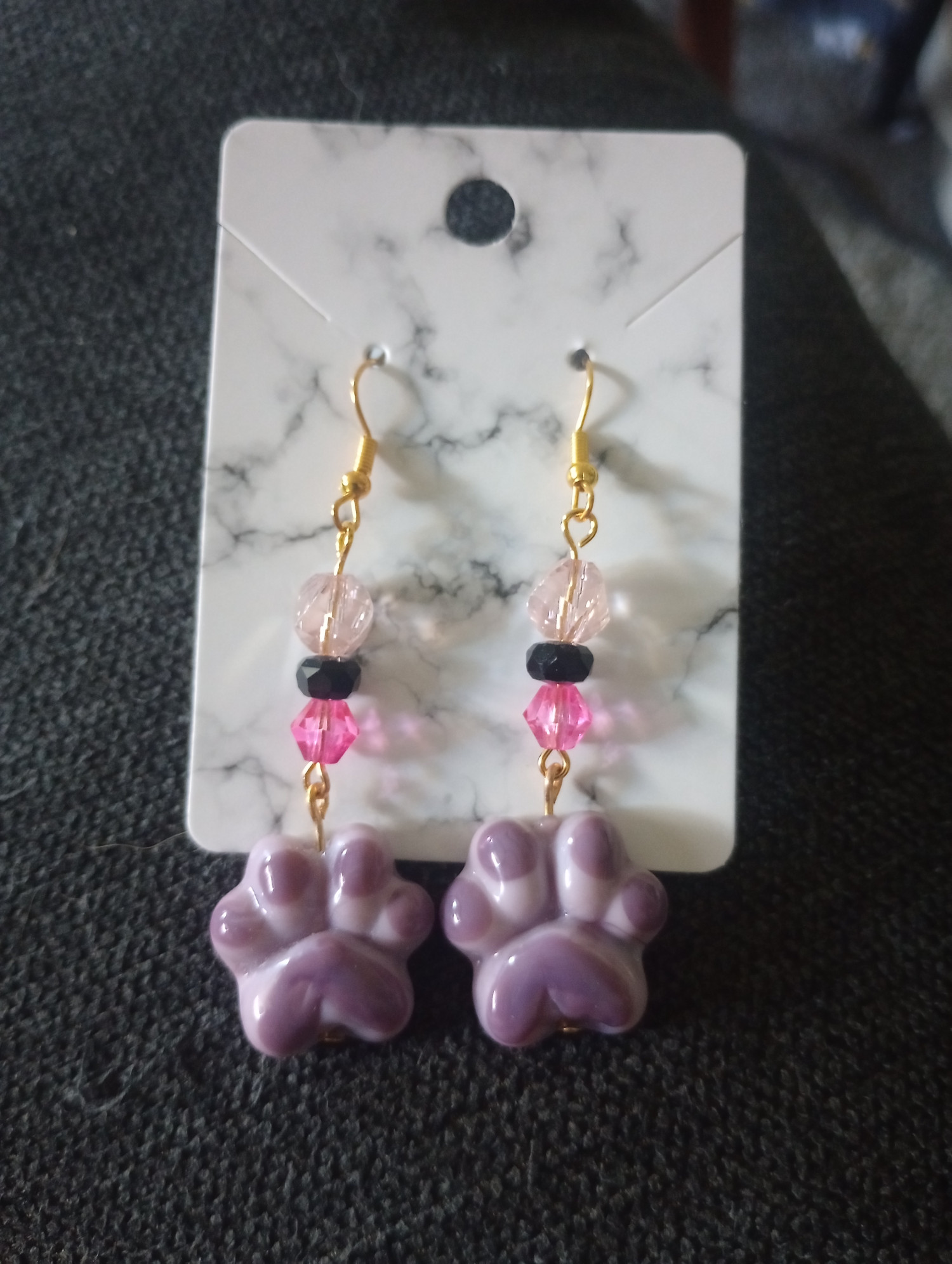 Paw Print Earrings