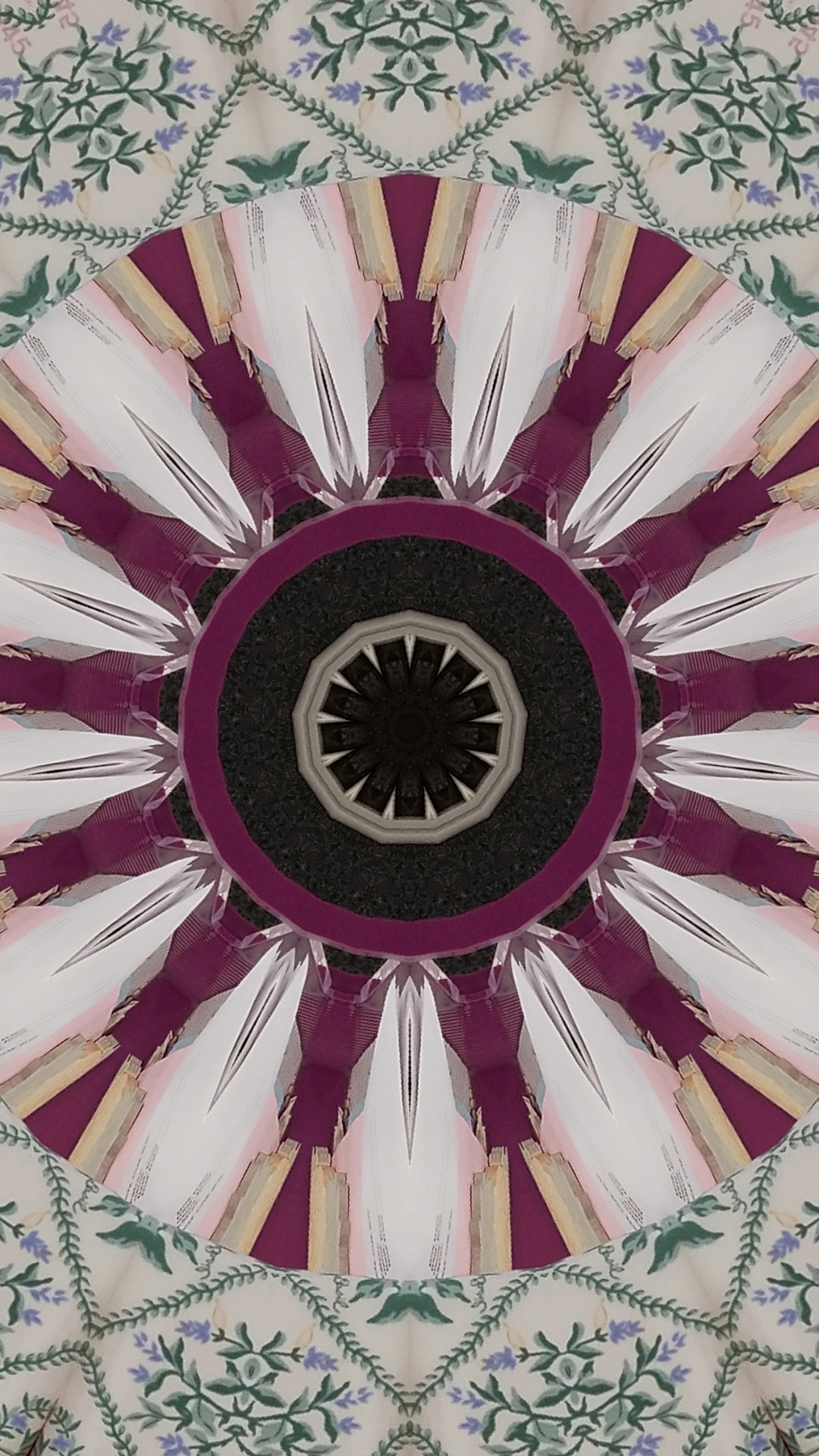 Kaleidoscope/Geometric Patterns 06 phone wallpaper