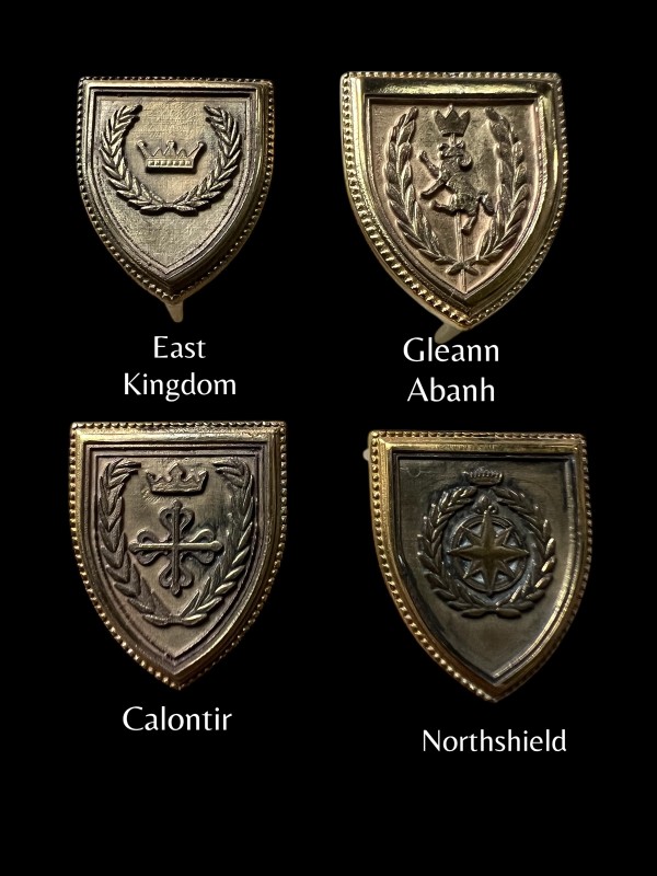 SCA Kingdoms - Custom Engraved Kingdom Device or Populous Badge