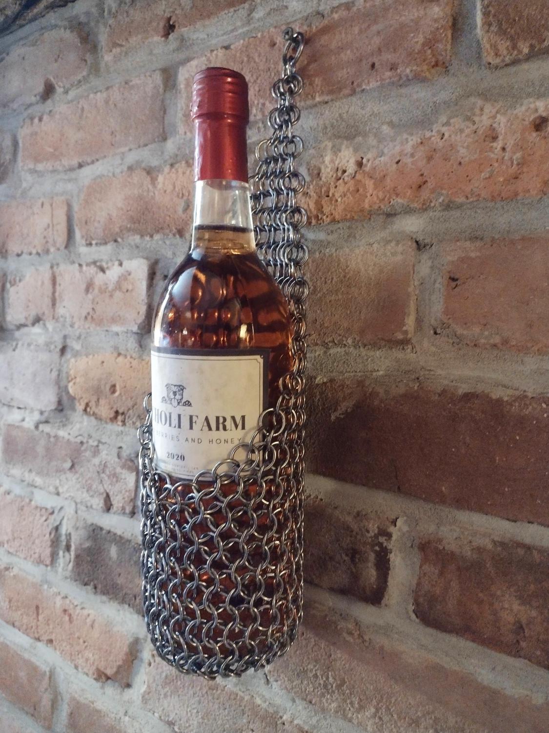 Chainmail Bottle Hanger