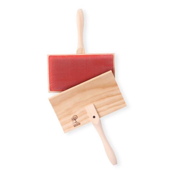 Ashford classic hand carders, flicker